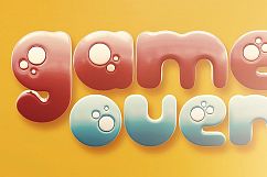 Funny Futuro 3D Lettering Product Image 4