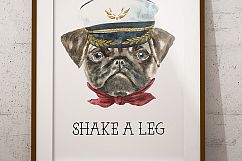 Watercolor Dogs. Animal creator. Product Image 13