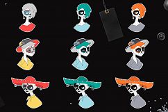 HALLOWEEN AND SANTA MUERTE GRAPHICS Product Image 9