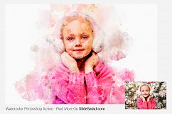 Watercolor Photoshop Action Product Image 3