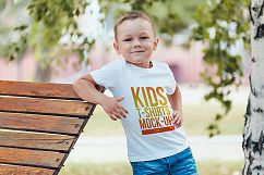 Kids T-Shirt Mock-Up Vol. 4 Product Image 11