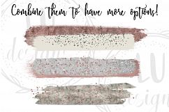 Rose Gold Brush Strokes Product Image 4