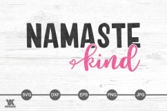 Namaste Kind SVG Product Image 1