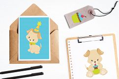 Puppy Party  graphics and illustrations Product Image 4