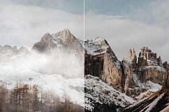 Snow, Fog, Frost Photoshop Brushes Product Image 4