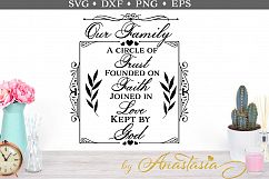 Our family SVG cut file Product Image 1