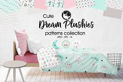 DREAM-PLUSHIES , digital papers Product Image 1