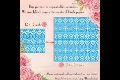 12 Christmas Sweaters Knitting Pattern Digital Papers Product Image 8