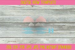 Cat Ears Hair bow Template. Product Image 4
