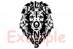 Lions SVG, lions baseball svg, lions football svg 940S Product Image 3