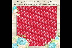 100 Seamless Diagonal Dot Striped Digital Papers Product Image 2