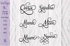 Flower heart svg, mothers day, lace cut file, glass block Product Image 4