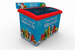 Chest Freezer Mock-up Product Image 5