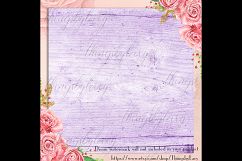 16 Lavender Wood Texture Digital Papers, Barn Wood Papers Product Image 3