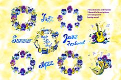 Watercolor big summer musical set Product Image 3