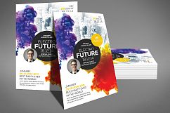 Electro Future Smoke Party Flyer Product Image 3
