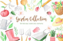 Watercolor Garden Set Product Image 1