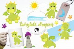 Dragon graphics and illustrations Product Image 1