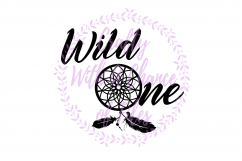 Wild One Dreamcatcher SVG Dreamcatcher SVG Dream Catcher SVG Tribal SVG Feather SVG Feather SVG Native American SVG Vector Cutting File SVG DXF PNG JPEG File Digital Download Product Image 1