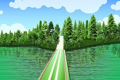 Landscape Vector Illustration Product Image 1