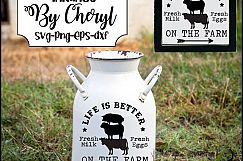 Life Is Better On The Farm  SVG Product Image 1