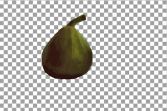 Watercolor Fig clip art pack,common fig leaves, fig fruit Product Image 28