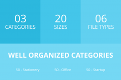 150 Office &amp; Stationery Filled Low Poly Icons Product Image 3