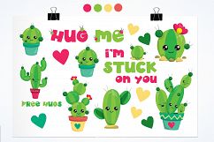 Cactus Love graphics and illustrations Product Image 2