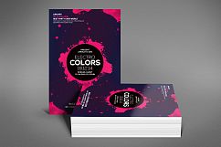 Electro Color Sounds Party Flyer Product Image 4