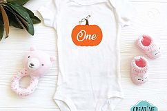 Pumpkin One Two Three Four svg Product Image 2