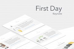 First Day Keynote Template Product Image 1