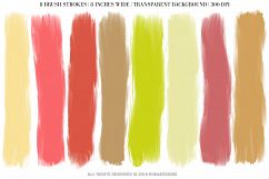 Brush Strokes, Digital Brush Strokes Product Image 2