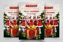 Merry Christmas Flyer Template Product Image 1