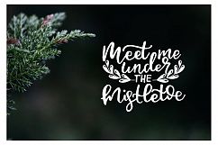 Winter Lettering Overlays Product Image 4