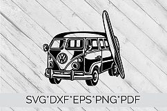 Campervan SVG Cutting File  Product Image 4