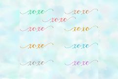 Lips &amp; Lashes Clipart Product Image 2