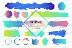Grunge elements. Gradient. Product Image 1