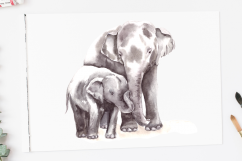 Watercolor Mother &amp; Baby Bundle Product Image 3