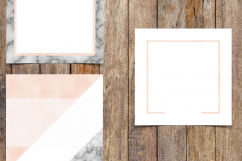 Marble and Rose Gold Foil Instagram Template Pack Product Image 2