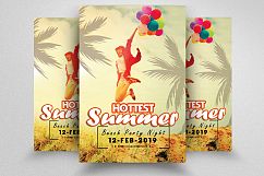 10 Summer Beach Fun Party Flyers Bundle Product Image 4