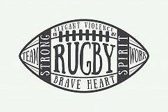 Football and Rugby Emblems Bundle Product Image 3