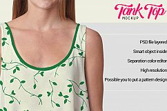 Women Tank Tess Mockup Product Image 7
