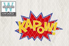 Comic Book Bubbles Cutting Files KWD082I Product Image 1