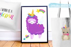 Wannabe unicorn graphics and illustrations Product Image 5