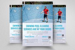 Swimming Pool Cleaning Service Flyer Product Image 1