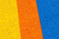 Pet Vet Line Tile Patterns Product Image 4