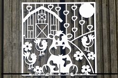 Cow, New Baby Paper Cut SVG / DXF / EPS Files Product Image 2