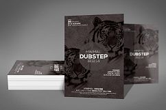 Minimal Dubstep Flyer Product Image 2