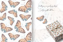 Watercolor butterflies 2 Product Image 5