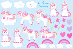 Unicorn clipart, Unicorn graphics &amp; Illustrations, Unicorns Product Image 2